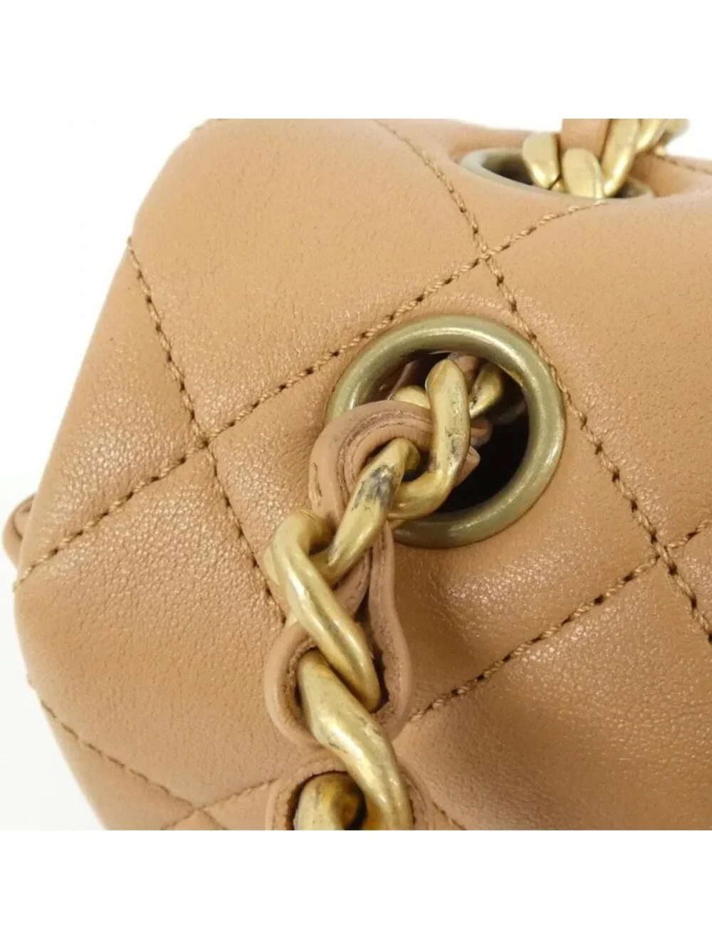 Chanel Shoulder Bag Beige